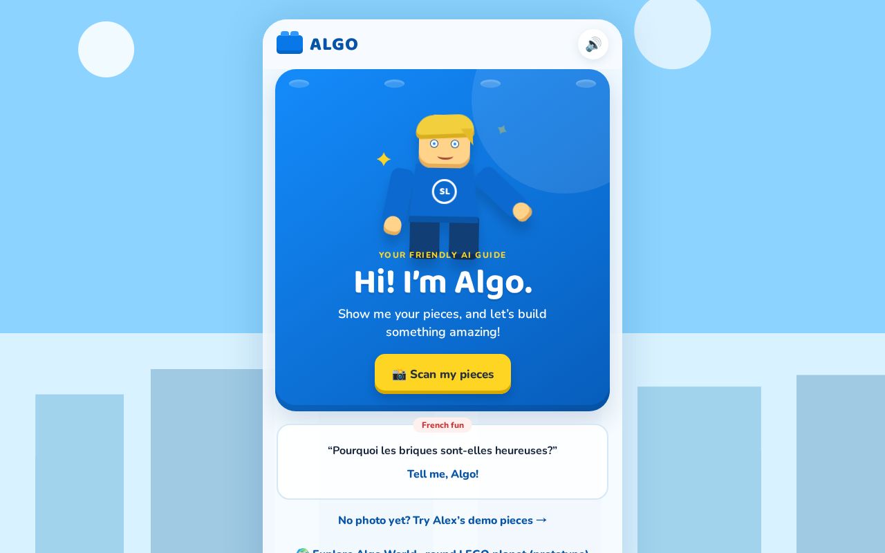 Preview of Algo App