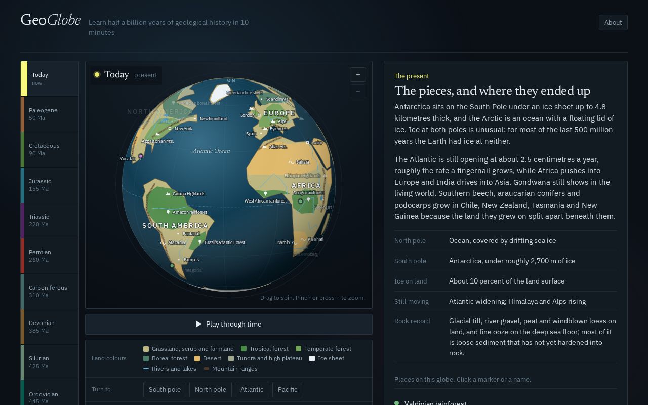 Preview of GeoGlobe