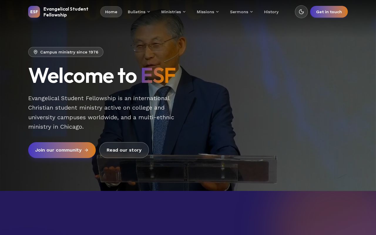 Preview of Esf Website