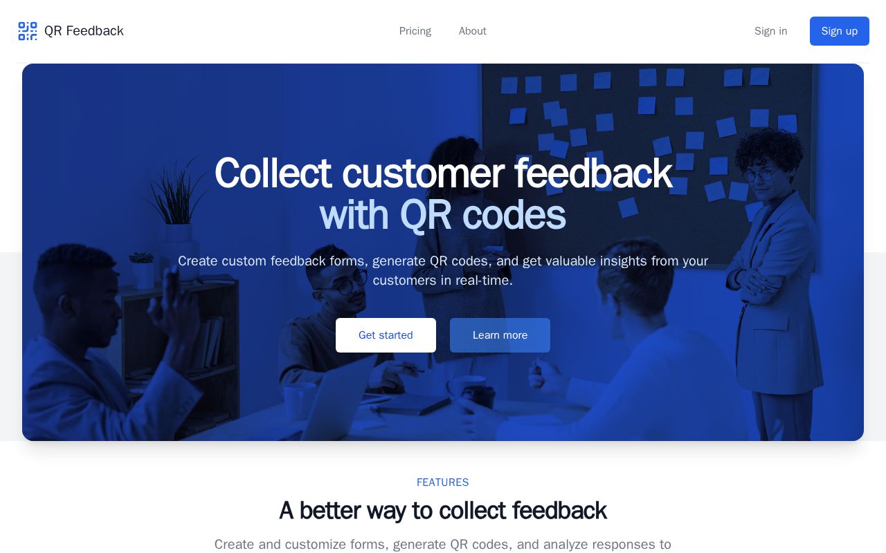 Preview of FeedbaQR
