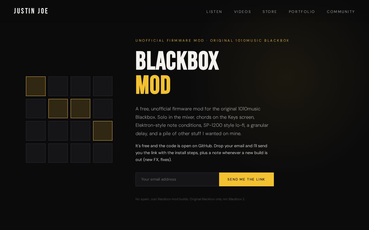 Preview of Blackbox Mod