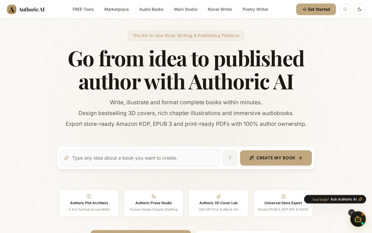 Preview of Authoric AI
