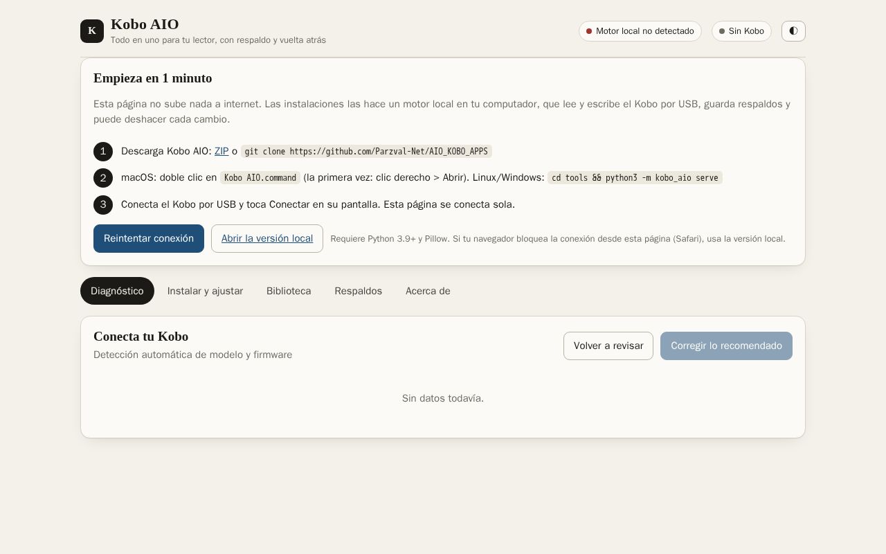 Preview of AIO KOBO APPS