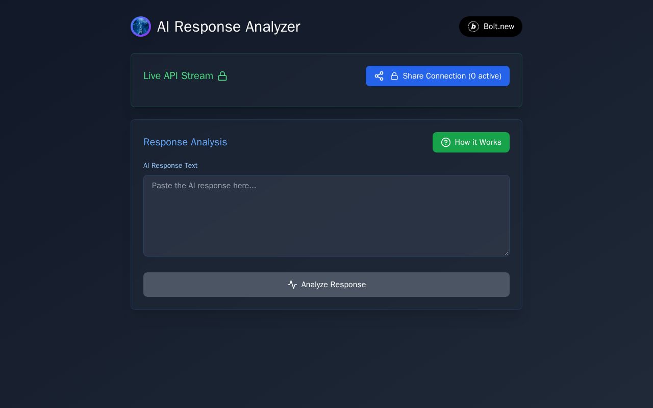 Preview of AI Response Analyzer (AIRA)