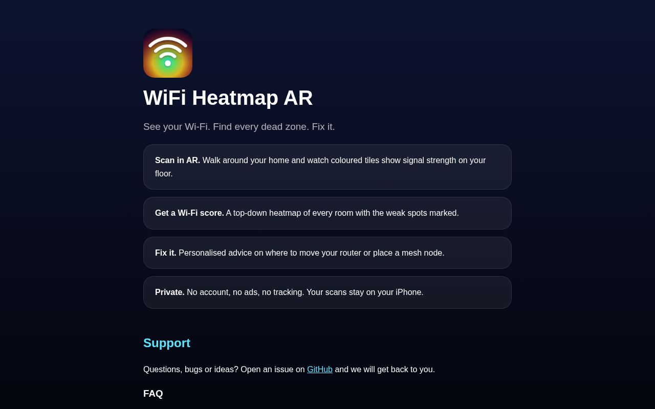 Preview of WiFiHeatmap