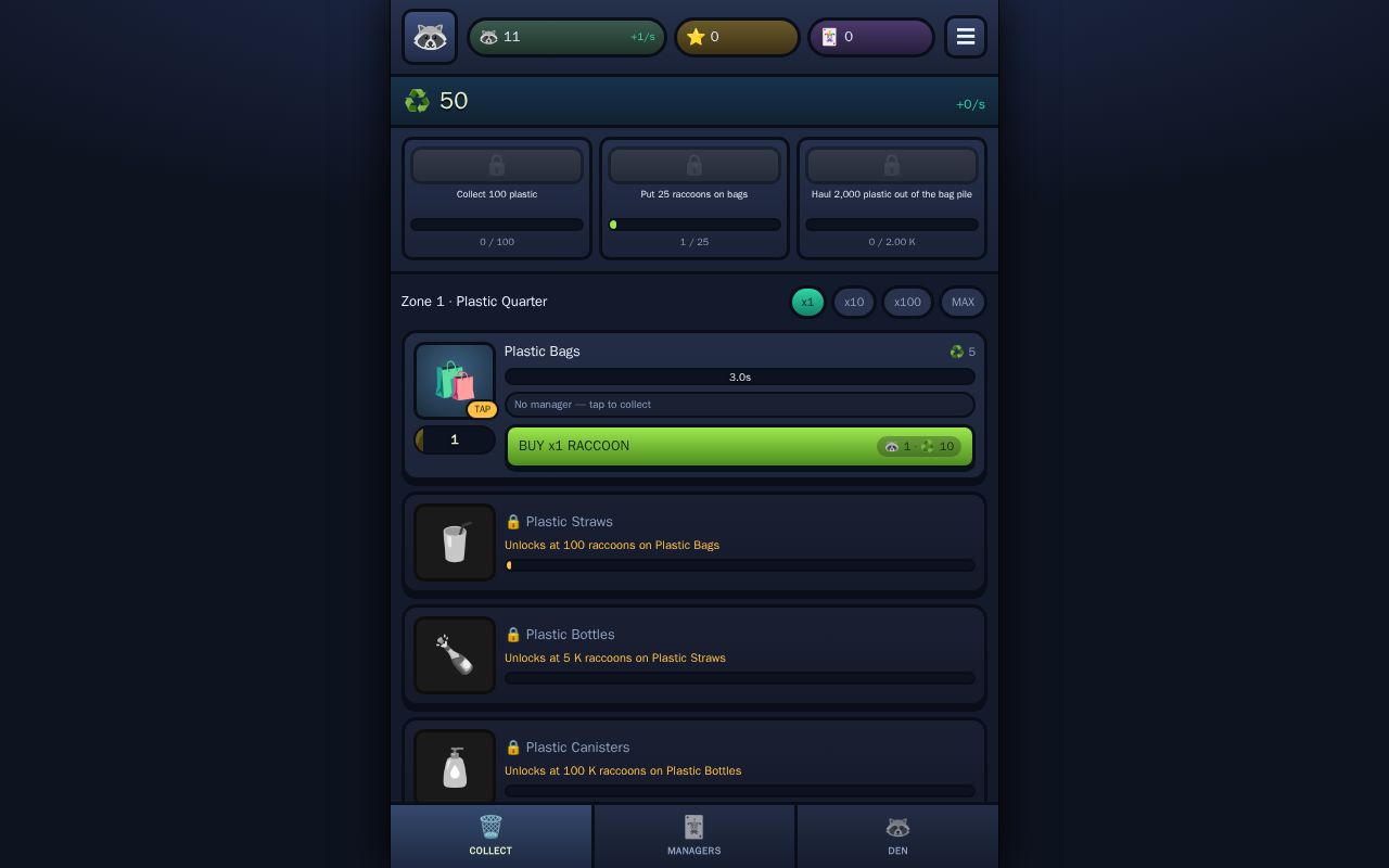 Preview of Idle Trash Collector
