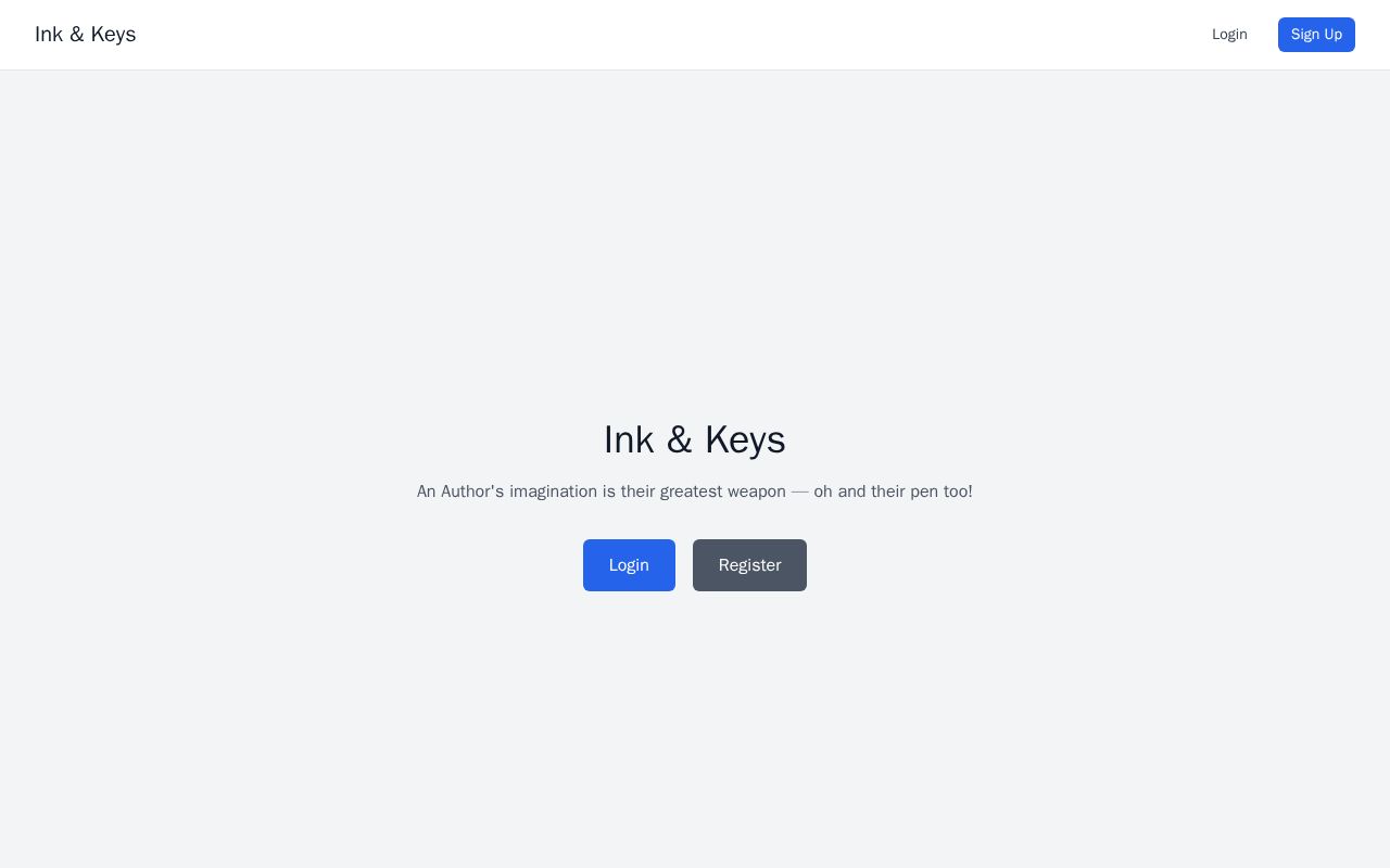 Preview of Ink & Keys