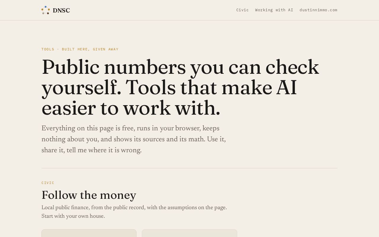 Preview of Tools