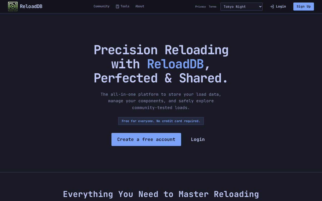 Preview of Reloaddb