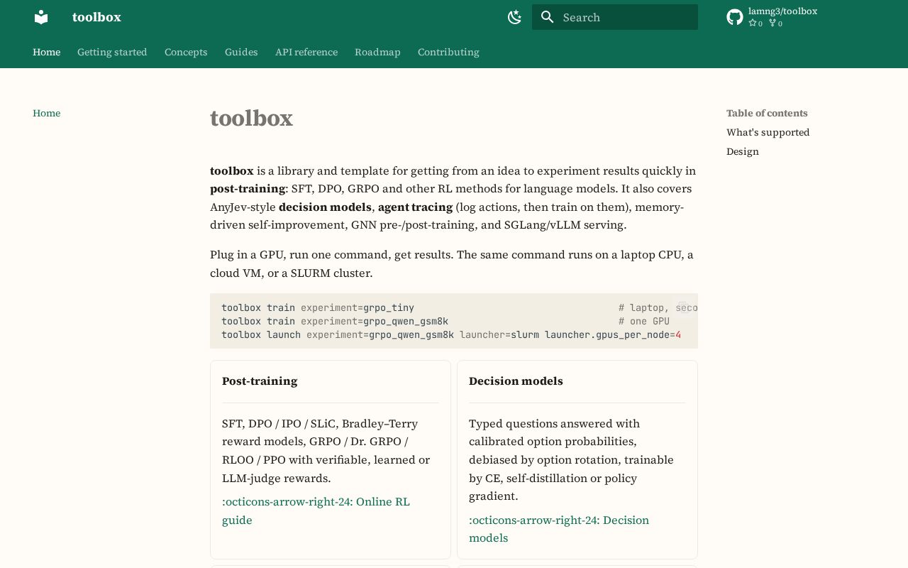 Preview of Toolbox