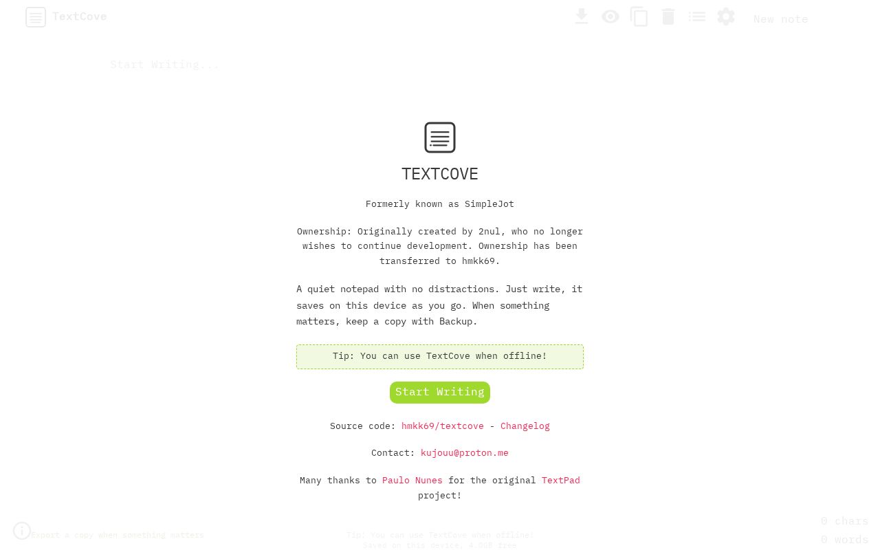 Preview of Textcove