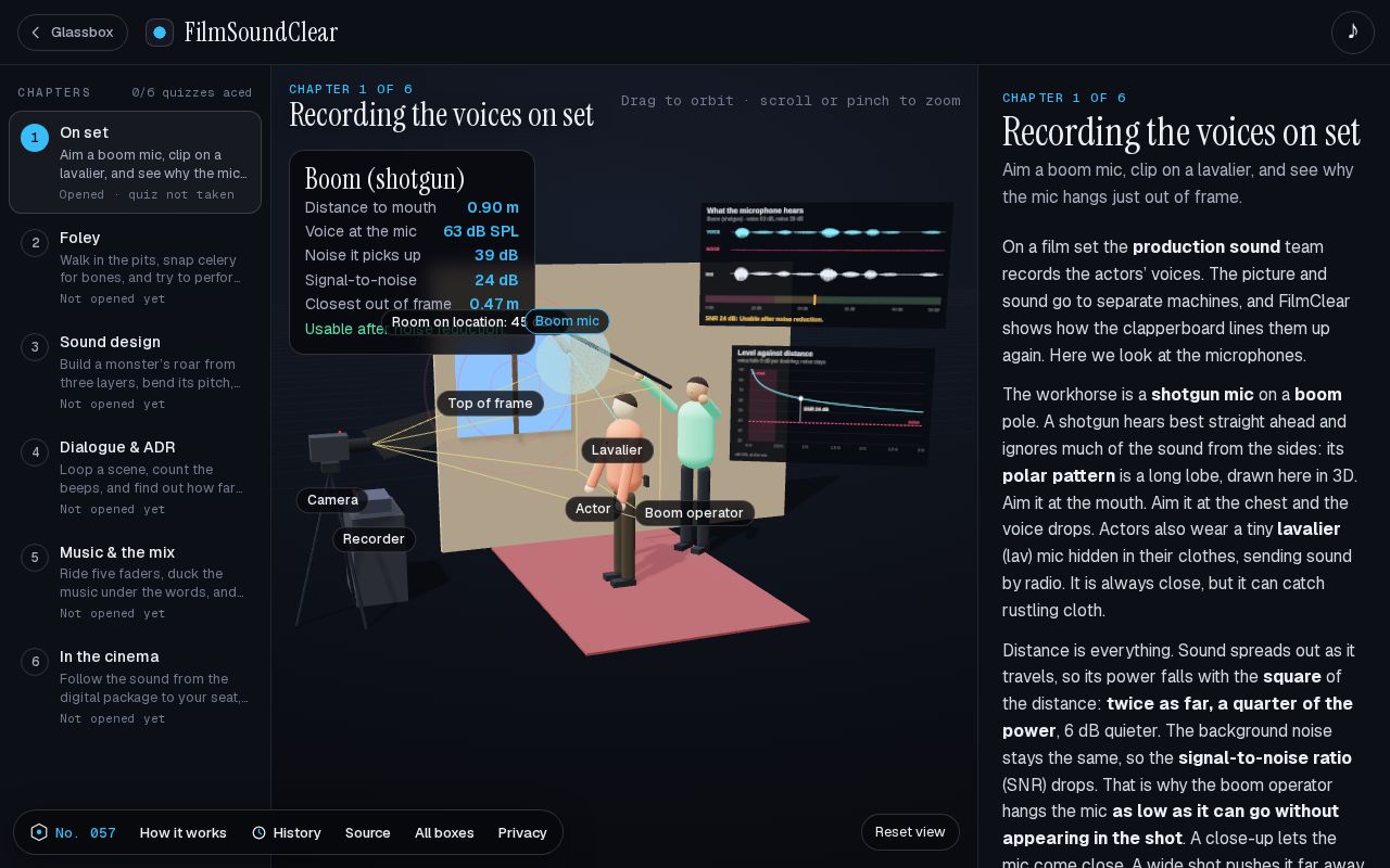 Preview of FilmSoundClear: How do film sound and Foley work?
