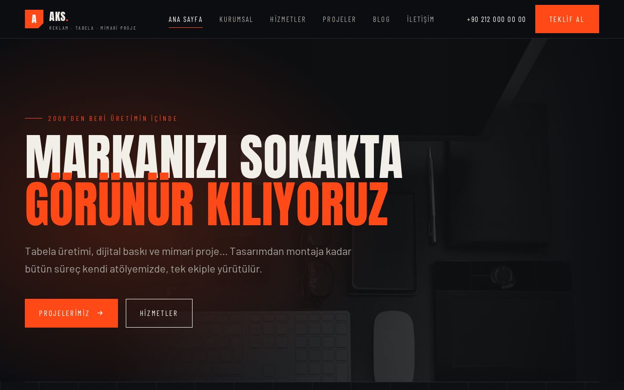 Preview of Reklam Tabela Demo