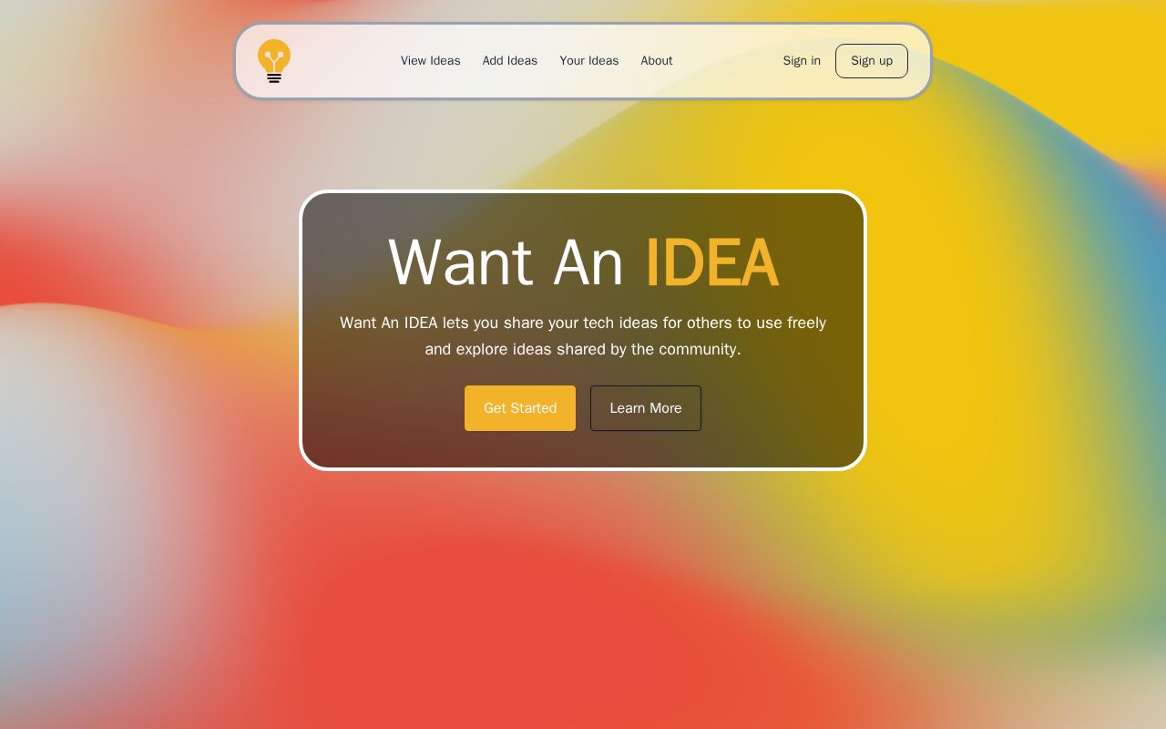 Preview of Want-an-idea