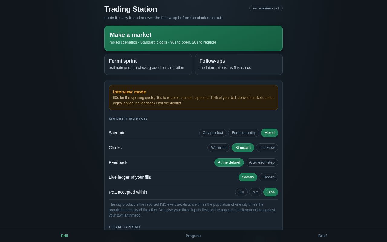 Preview of Trading Station