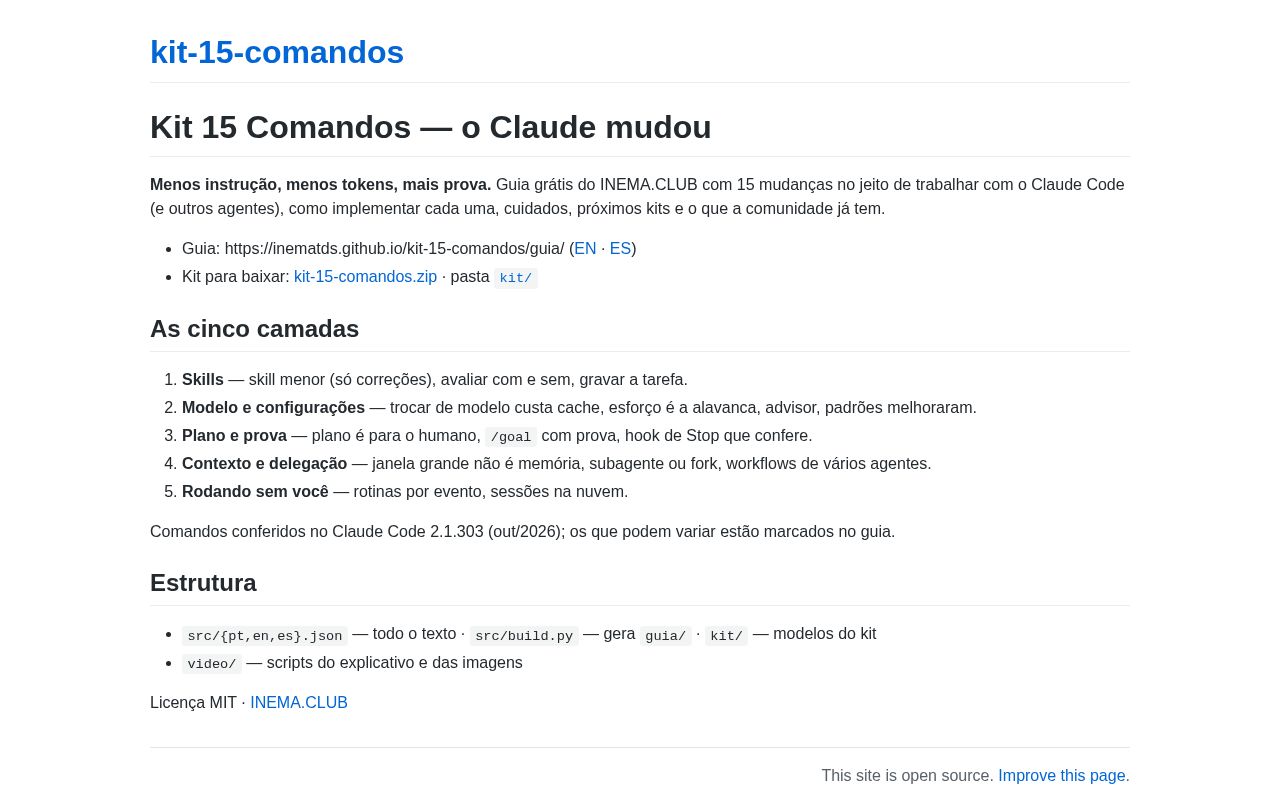 Preview of Kit 15 Comandos