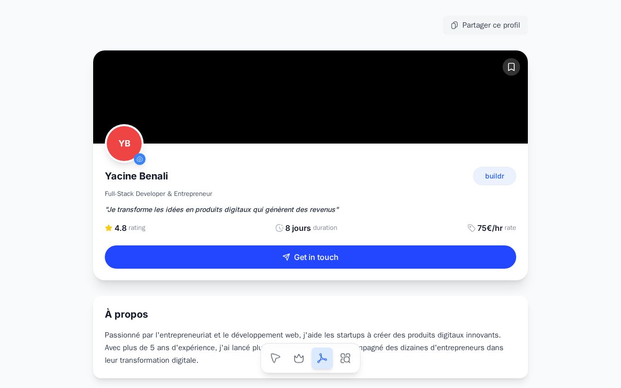 Preview of Buildr app