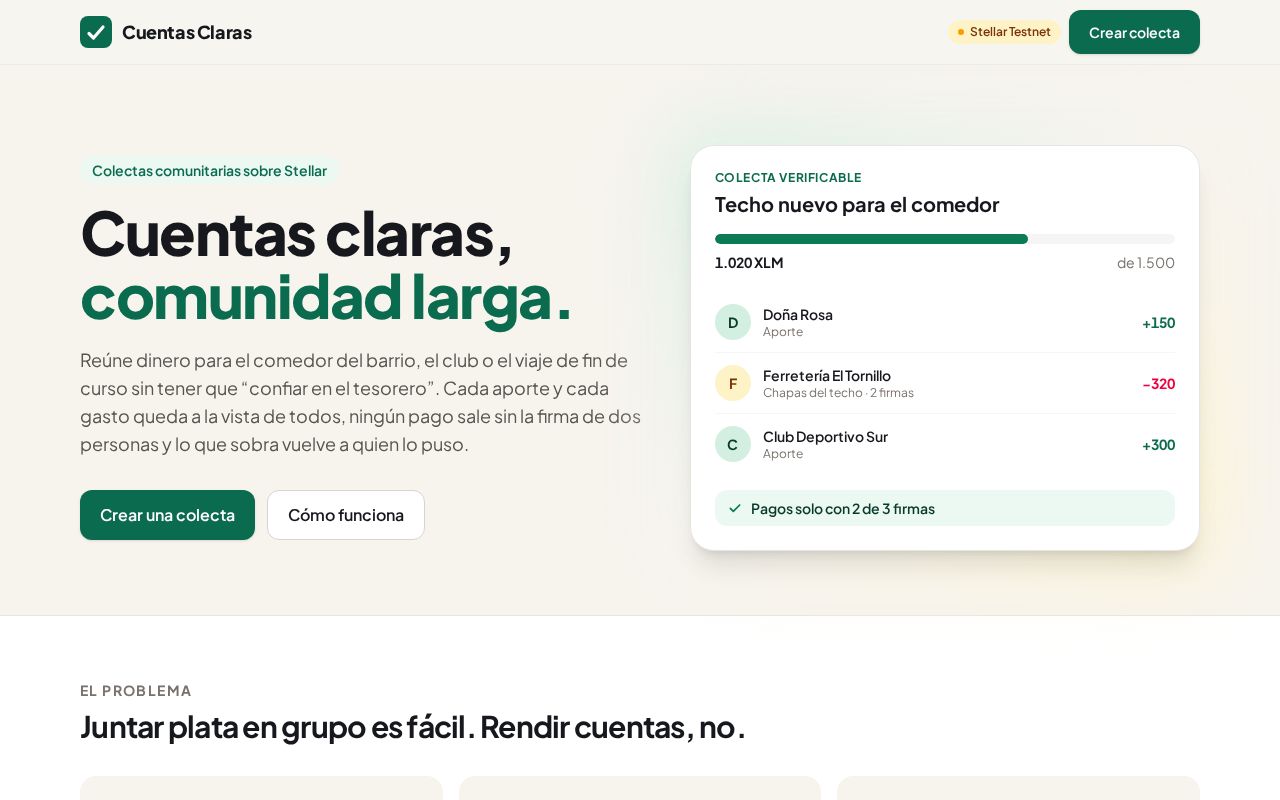 Preview of Cuentas Claras