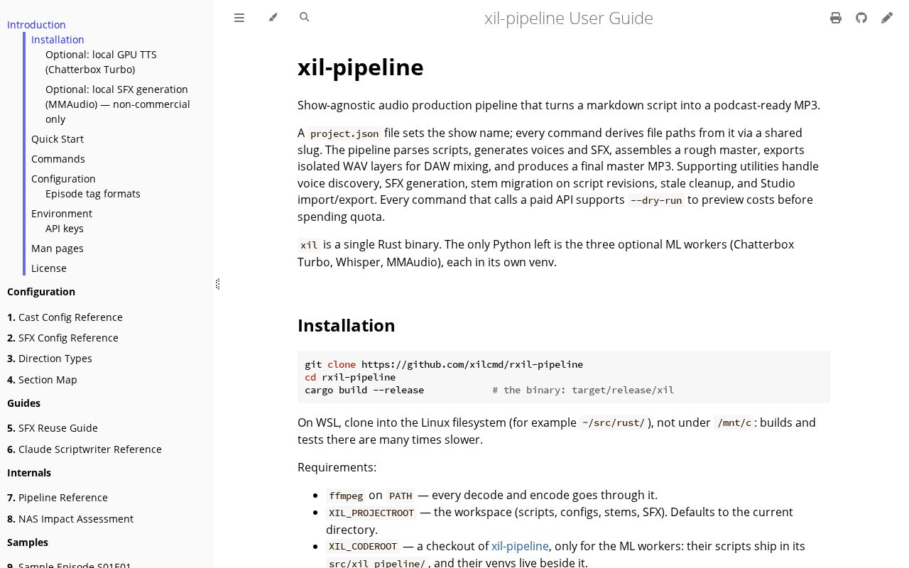 Preview of Rxil Pipeline