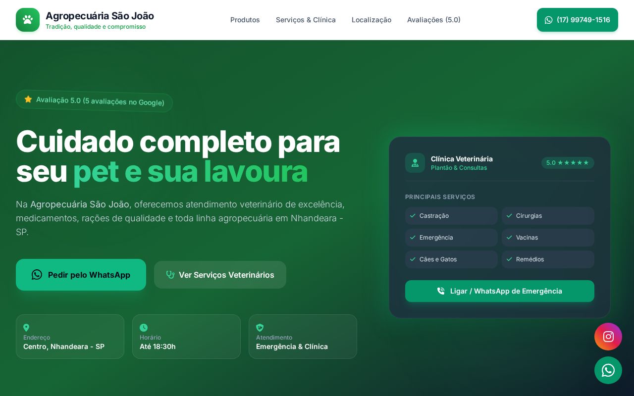 Preview of Agropecuaria Sao Joao