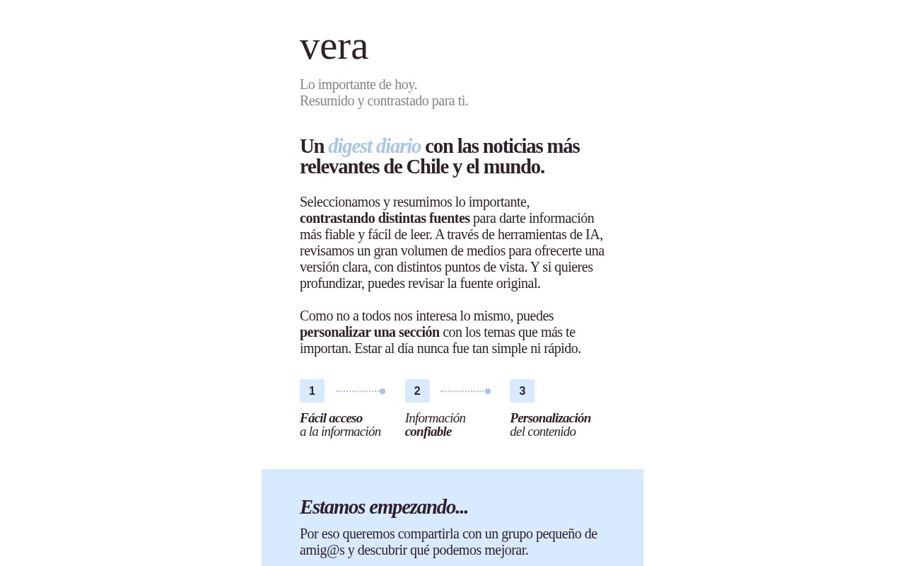 Preview of Vera Newsletter Ia