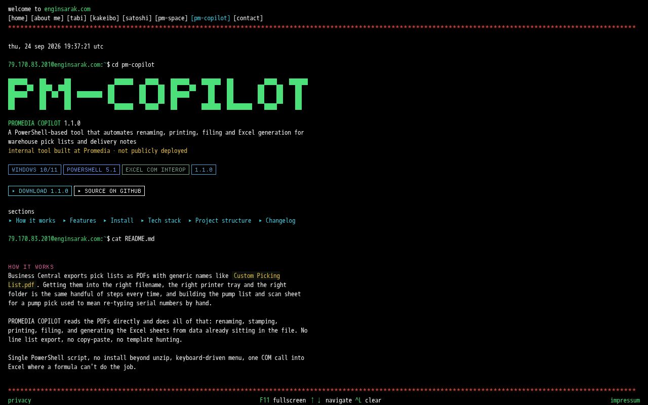 Preview of PM COPILOT