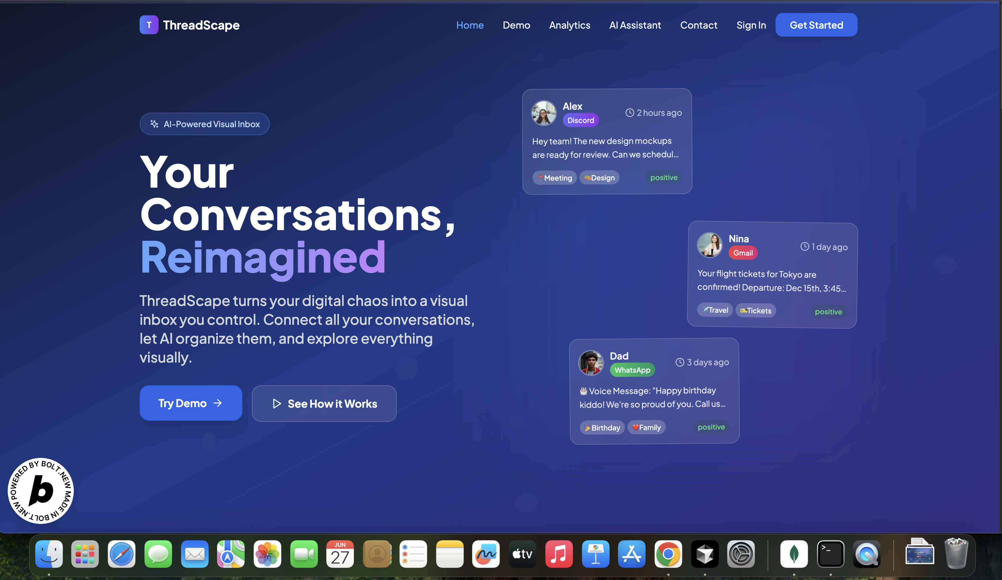 Preview of ThreadScape - Your Conversations, Reimagined