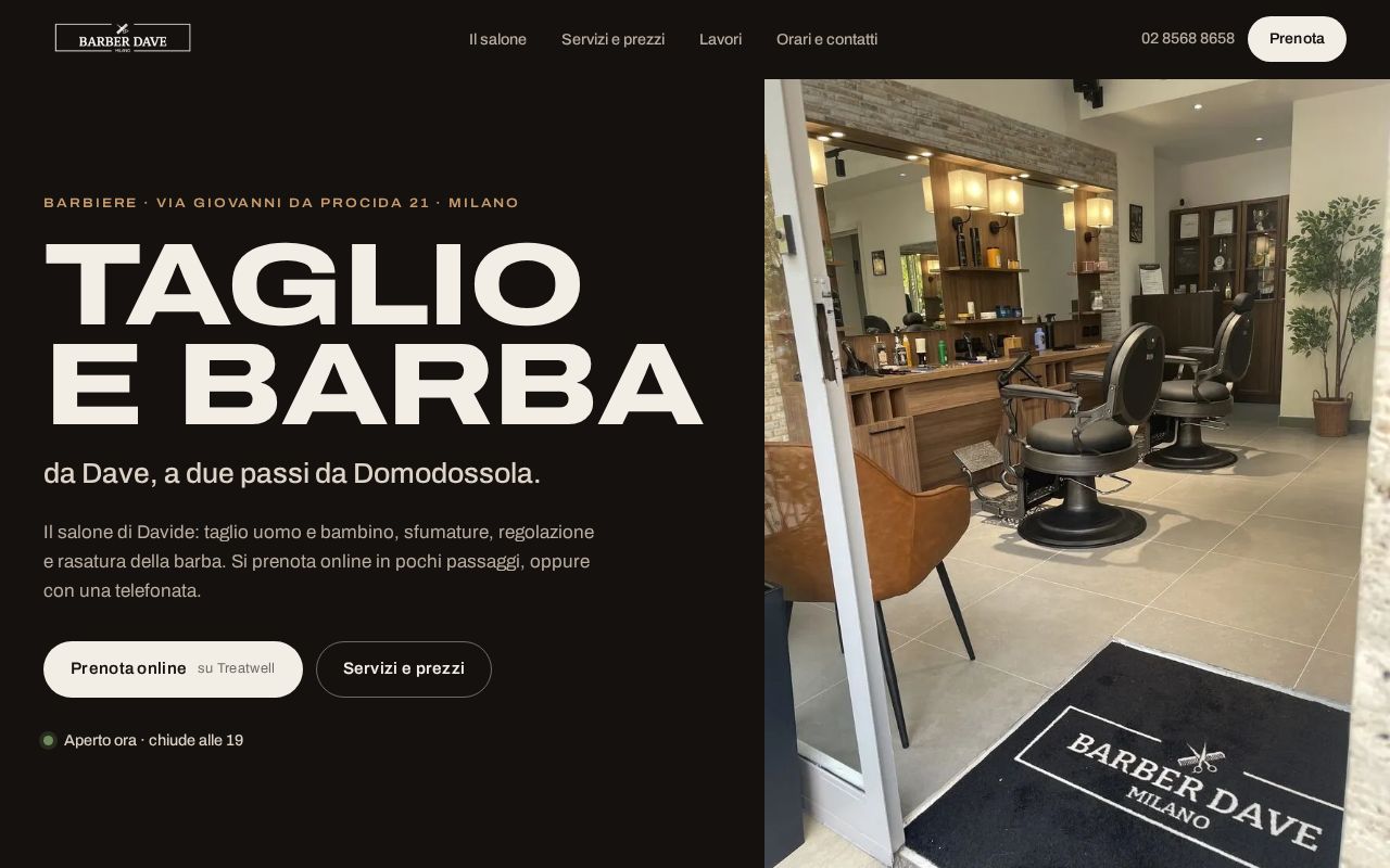 Preview of Barber Dave Milano