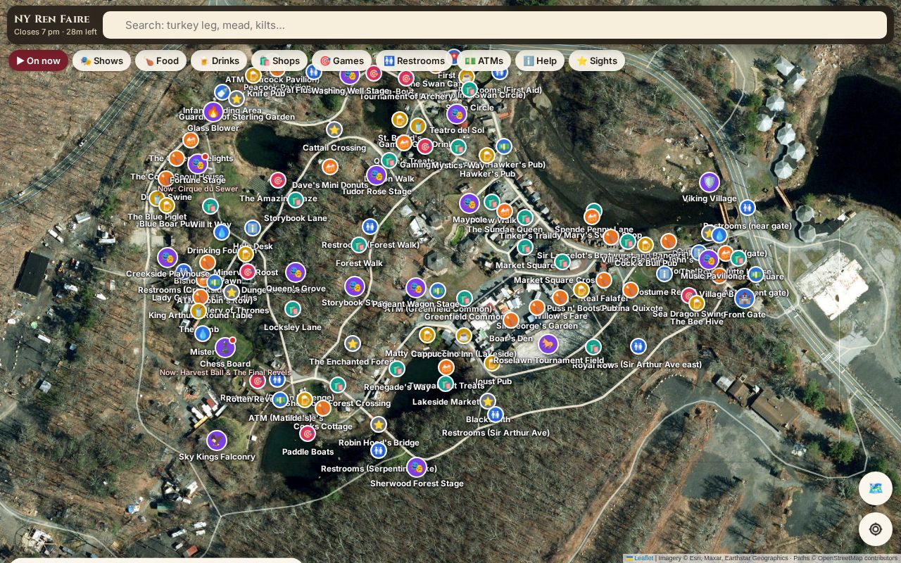 Preview of Ren Faire Map