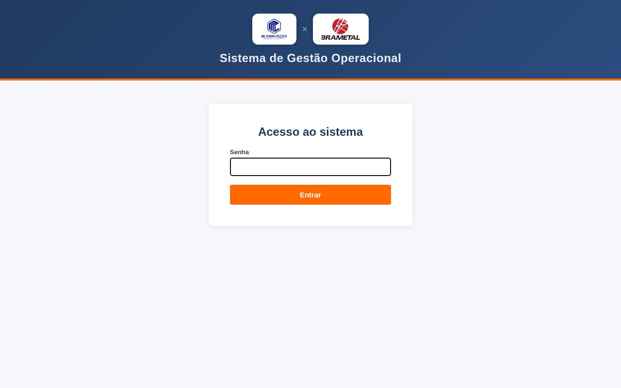 Preview of App de gestão ML Serviços @ Brametal (SBS Solution)