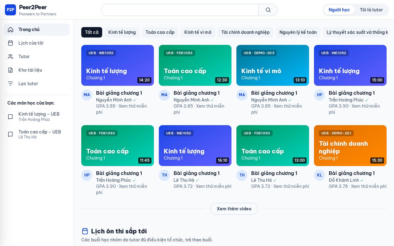 Preview of Peer2peer Demo