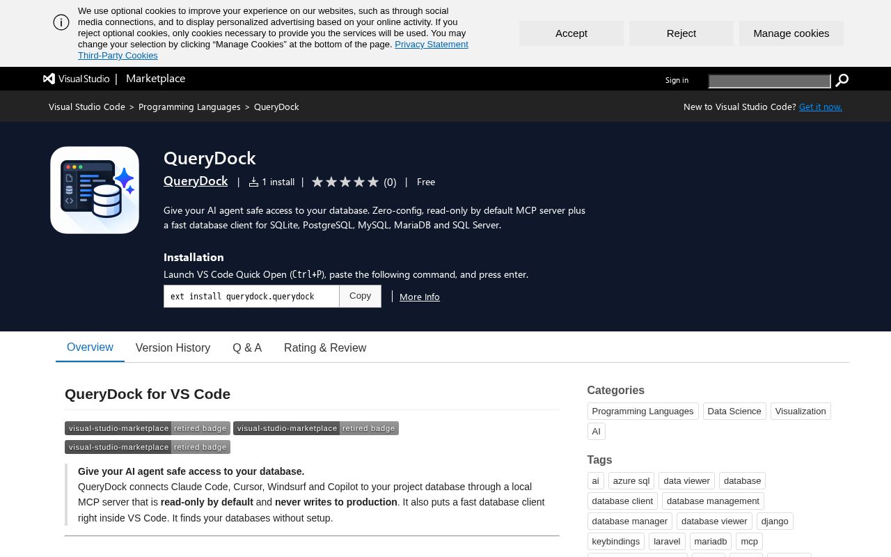Preview of Querydock