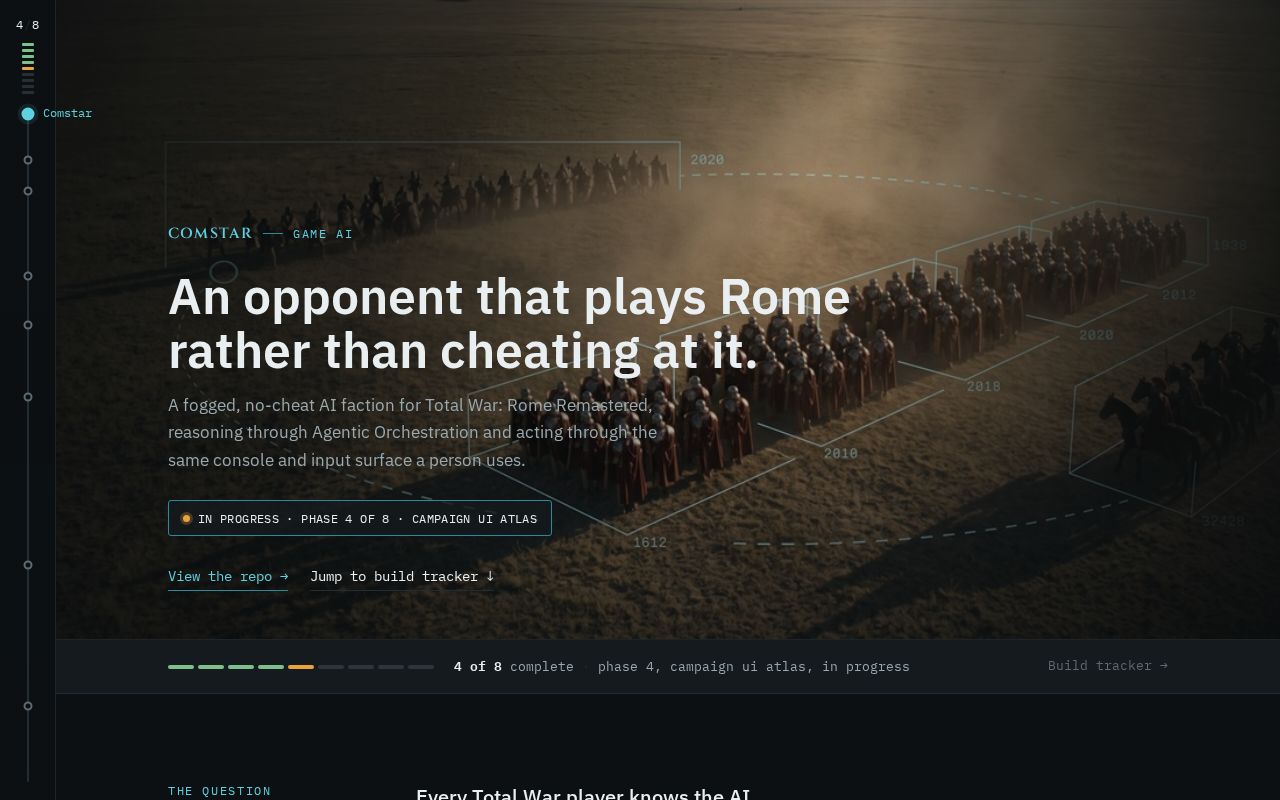 Preview of Comstar Game Ai