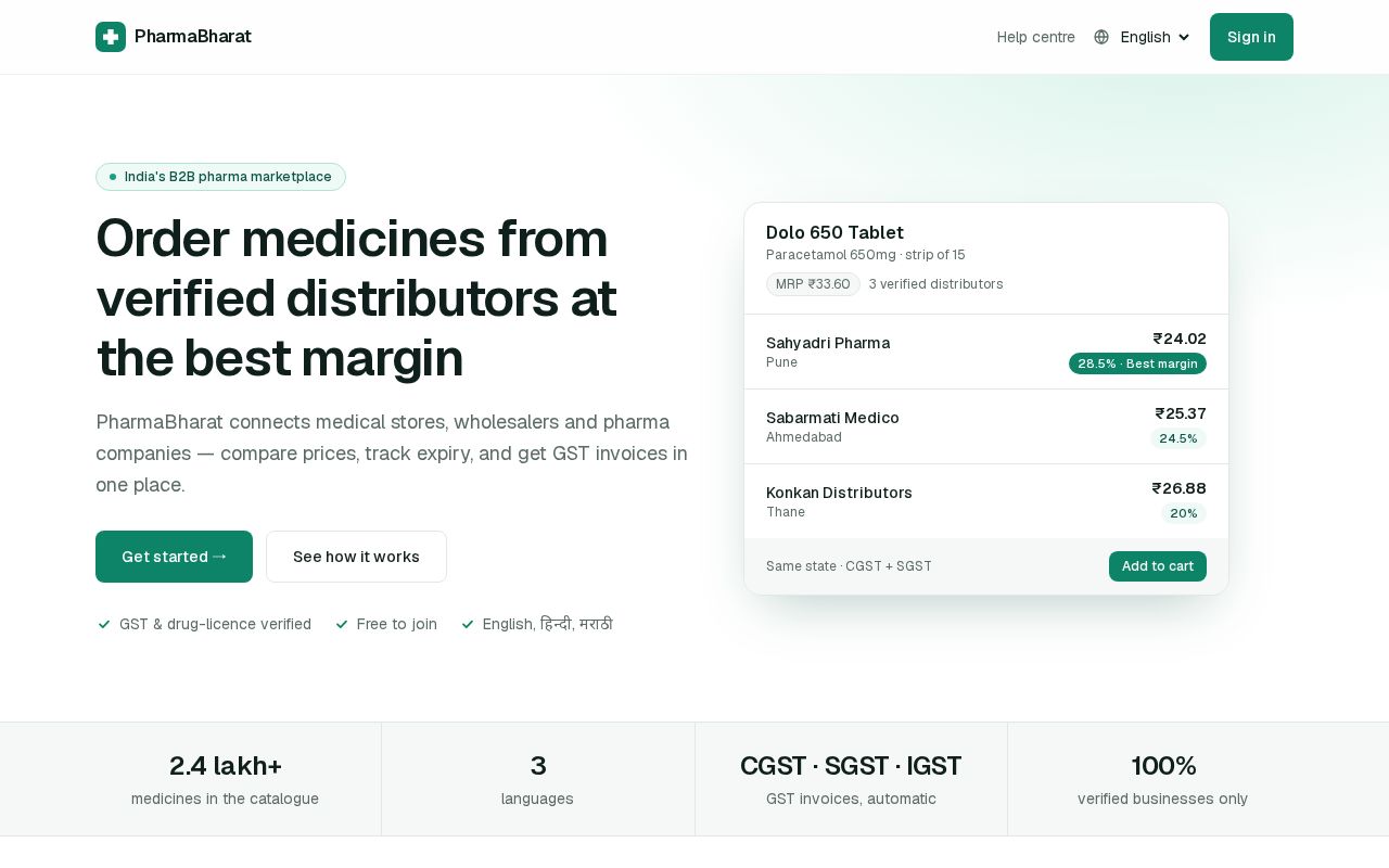 Preview of Pharmabharat