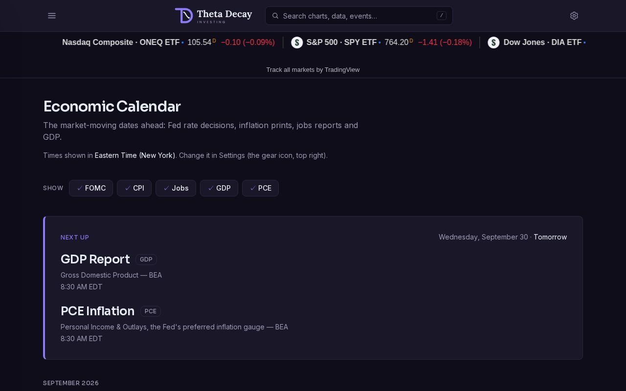 Preview of Theta Decay