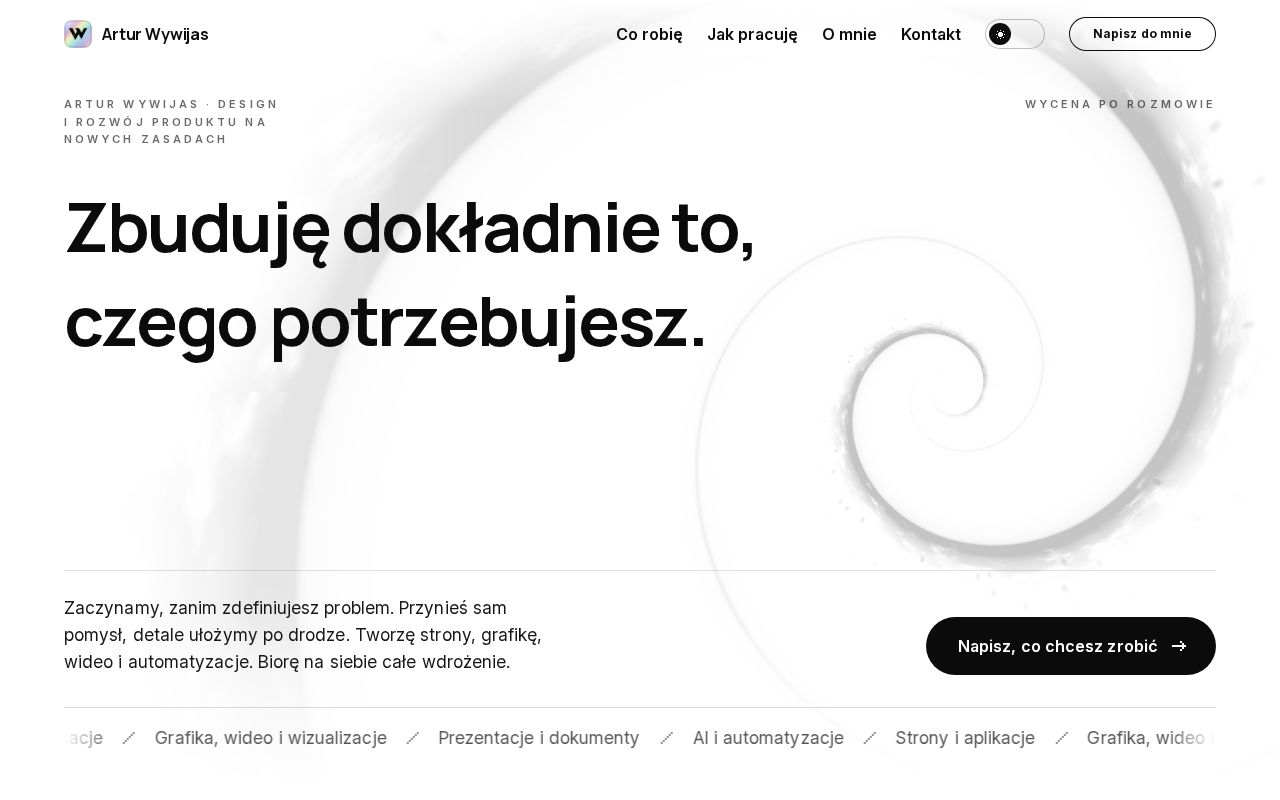 Preview of Strony www, grafika, wideo i wdrożenia AI