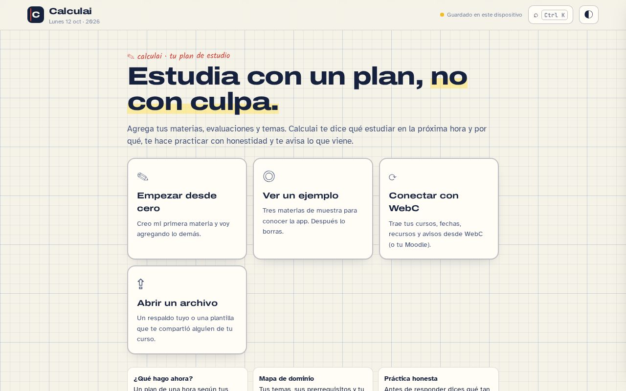 Preview of Calculai