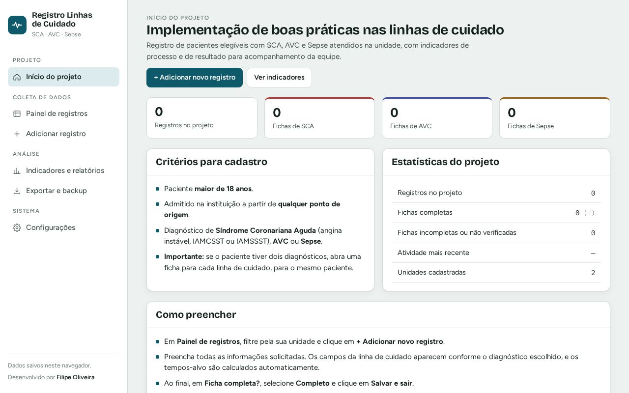 Preview of Registro Linhas Cuidado