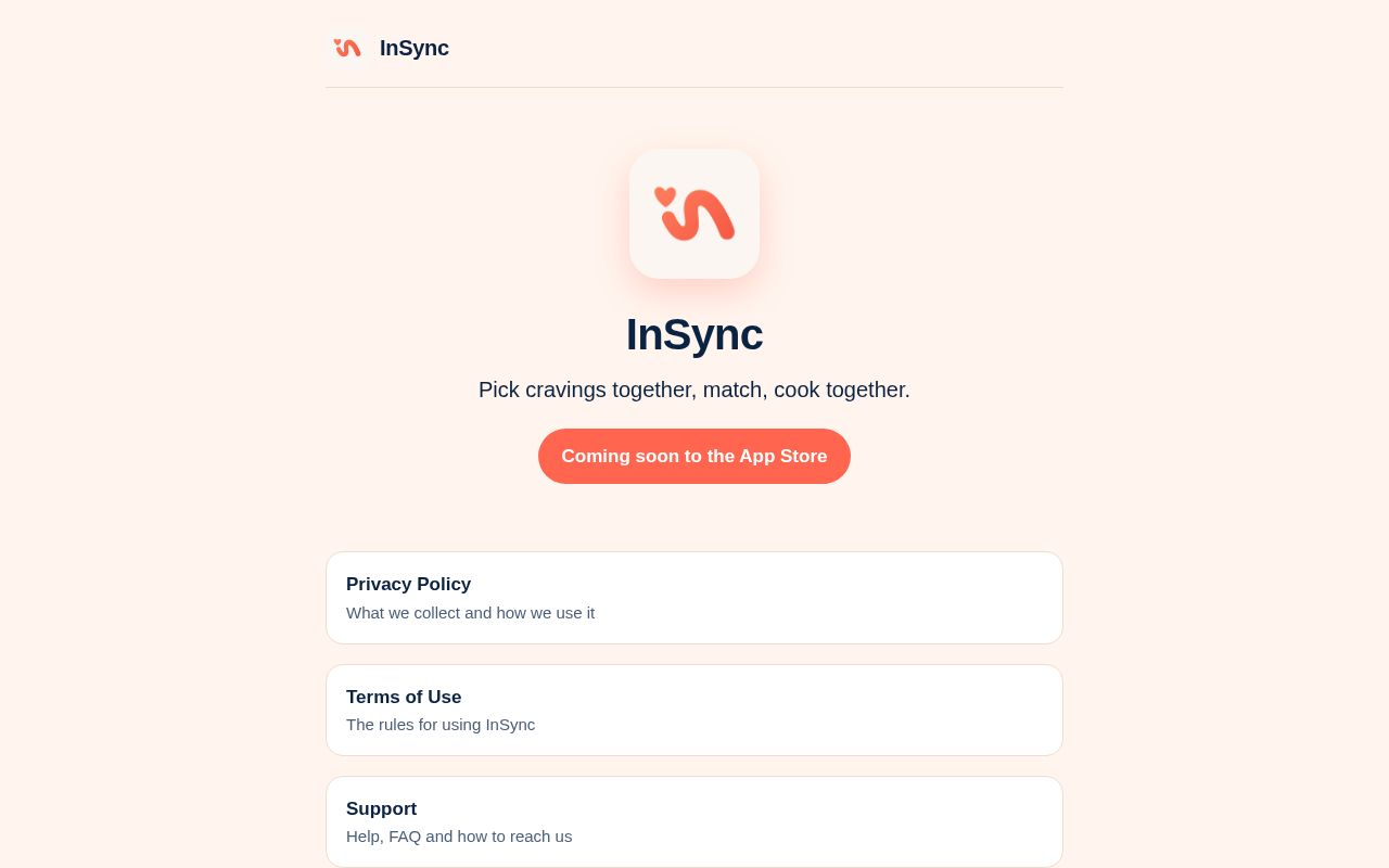 Preview of Insynccooktogether Github Io