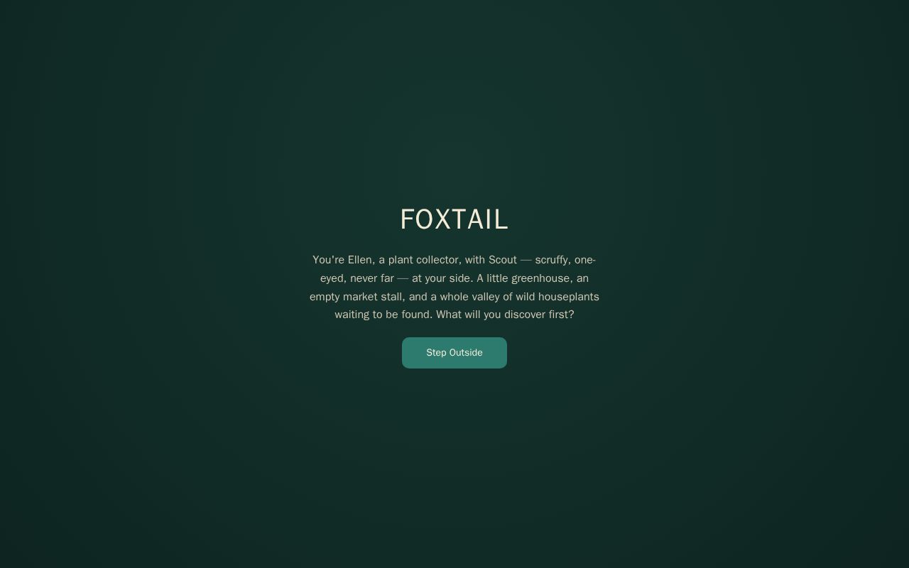 Preview of FOXTAIL