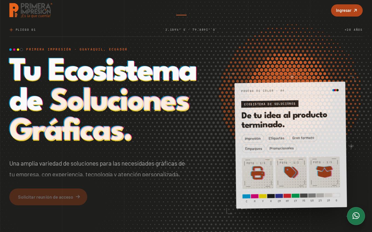 Preview of Primera Impresion Frontapp