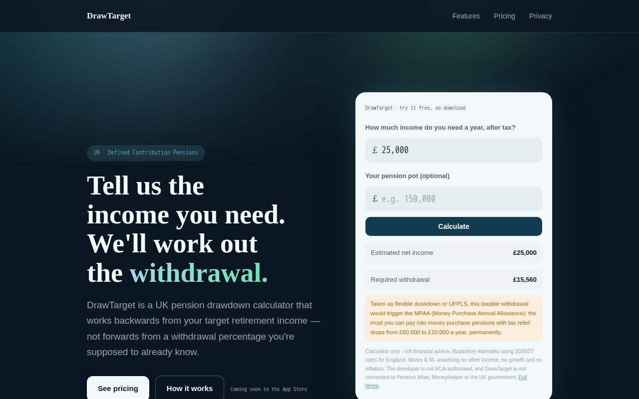 Preview of DrawTarget