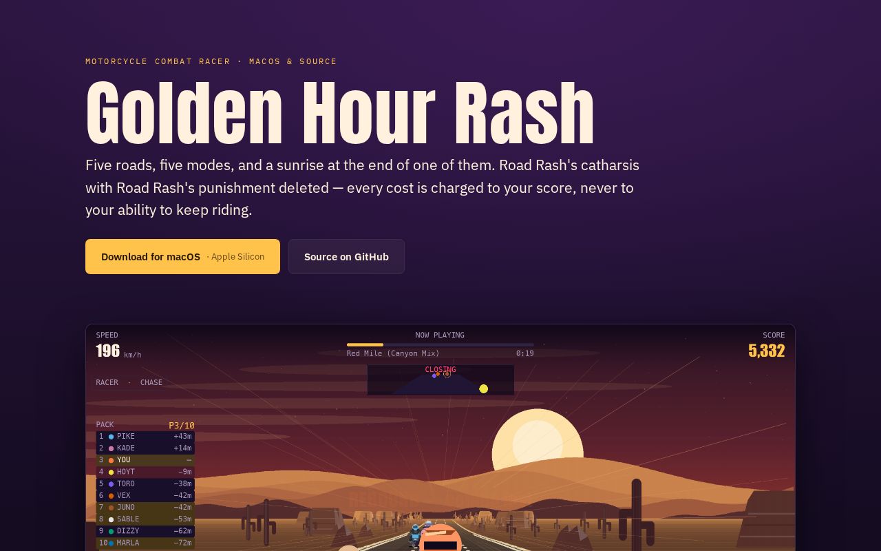 Preview of Golden Hour Rash