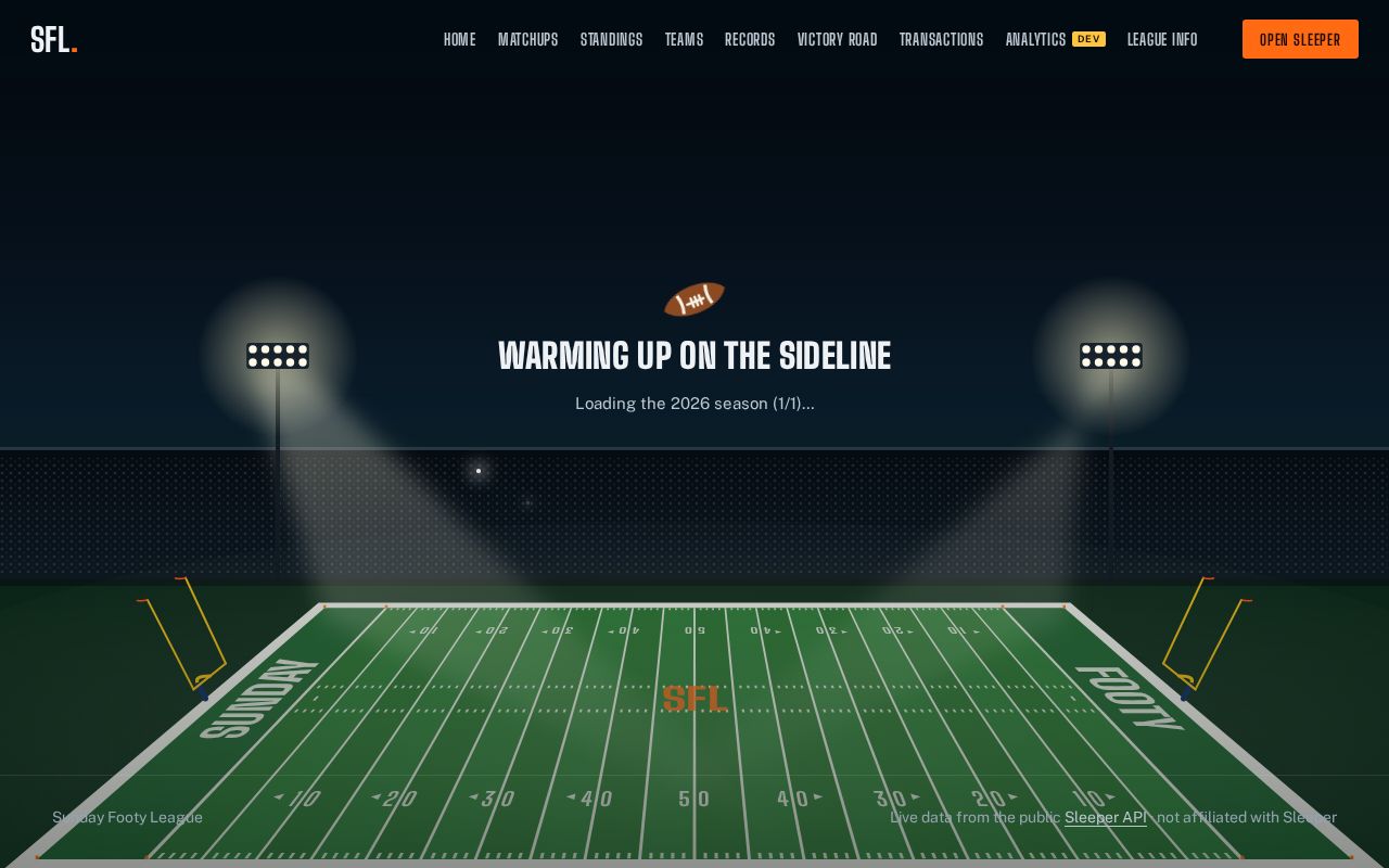 Preview of Footy League