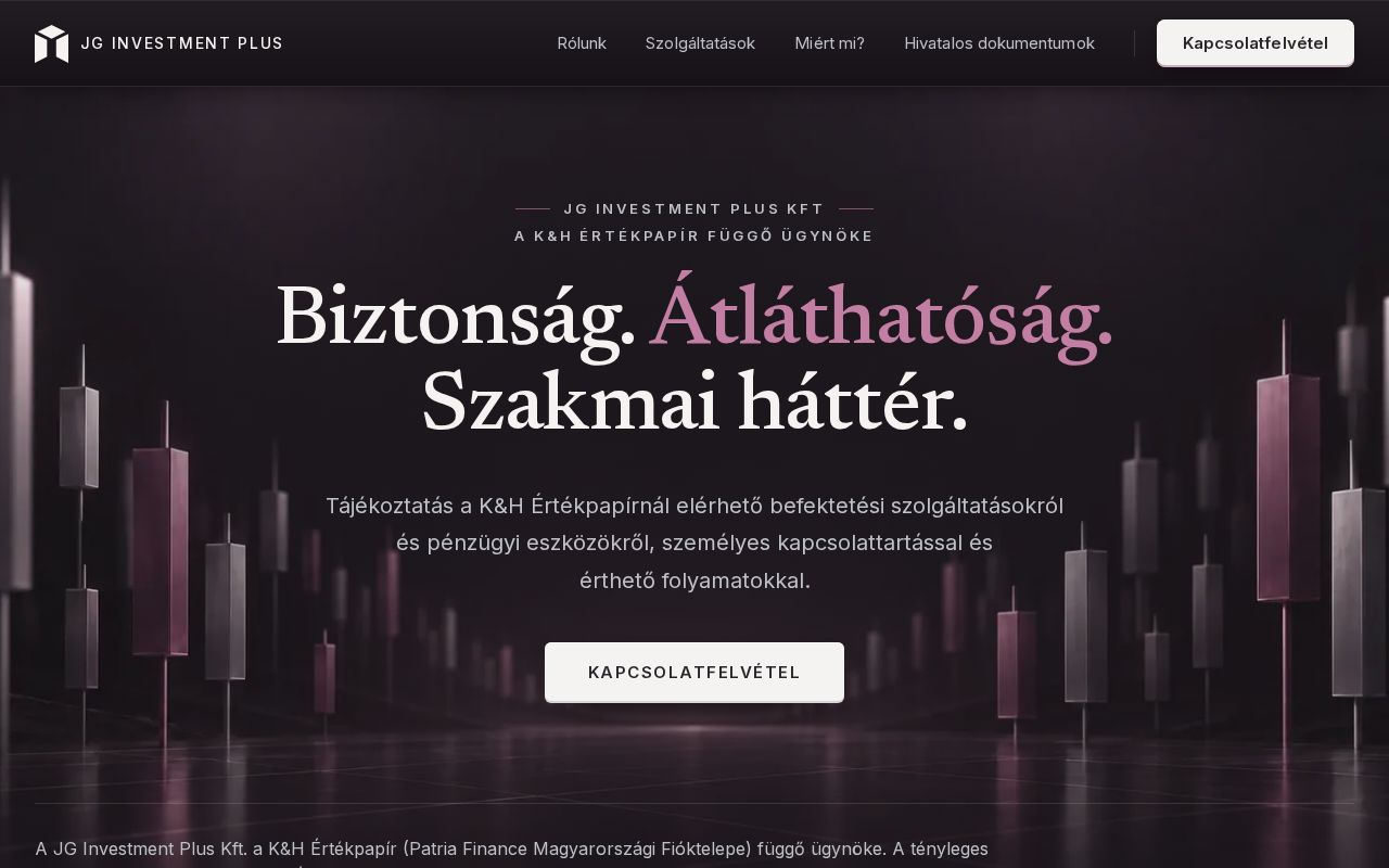 Preview of JG Investment Plus Kft