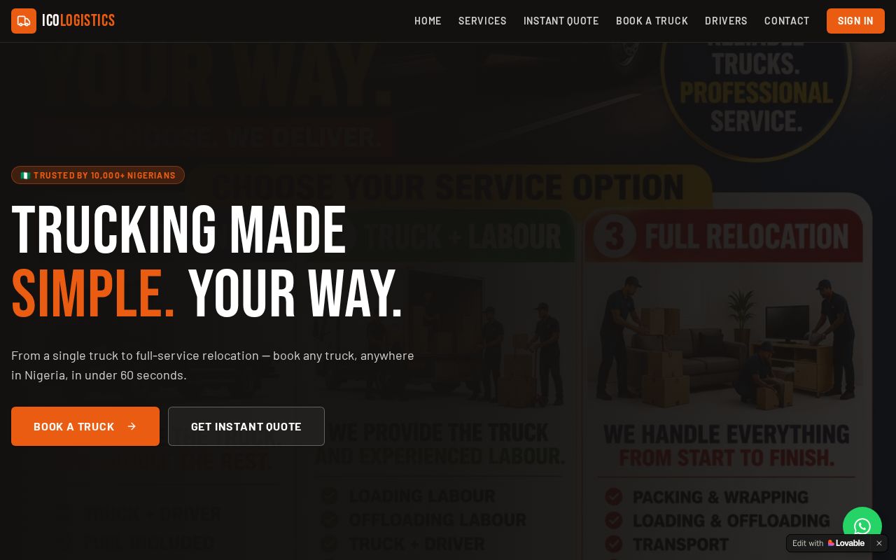 Preview of ICO Logistics