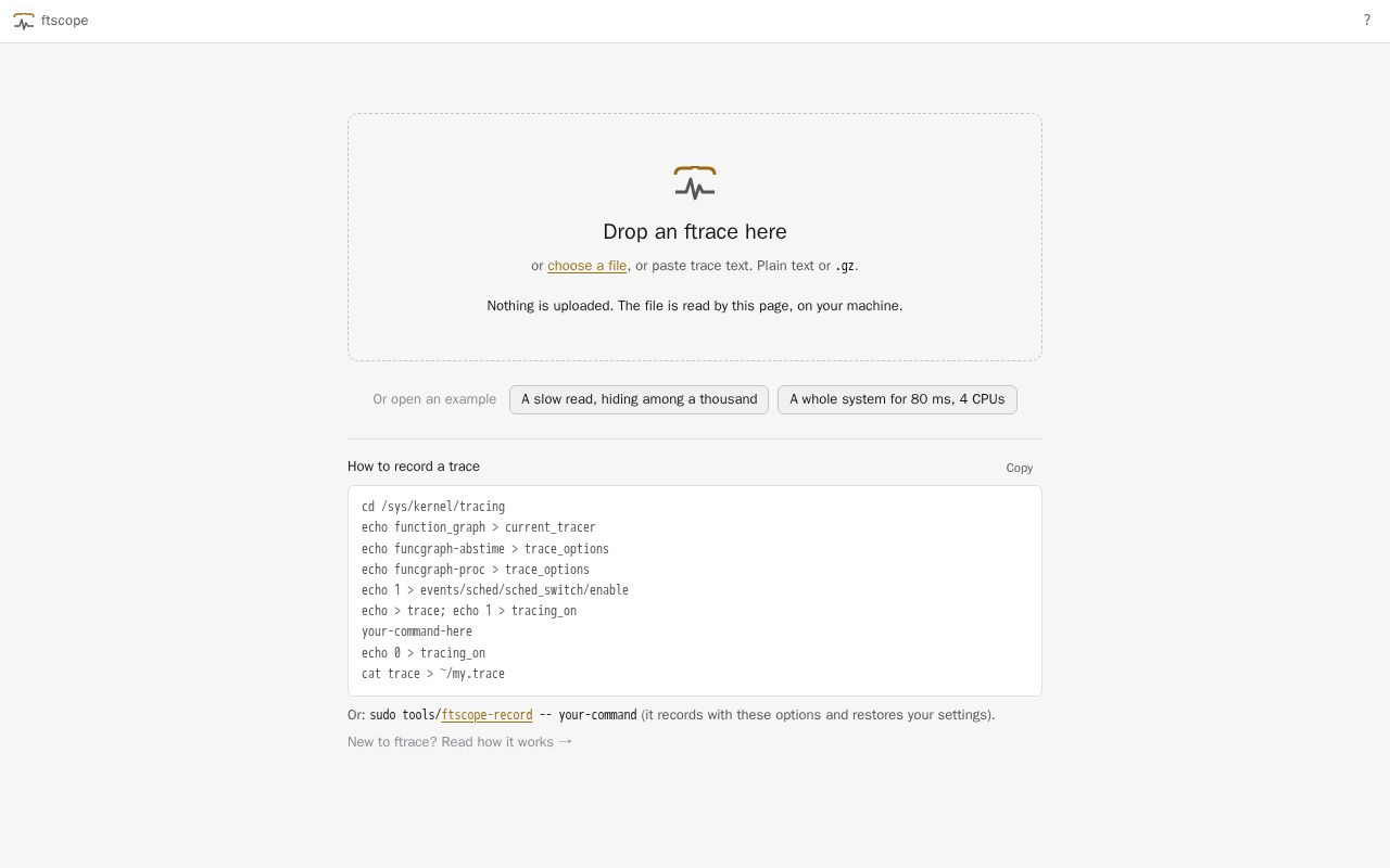 Preview of Ftscope