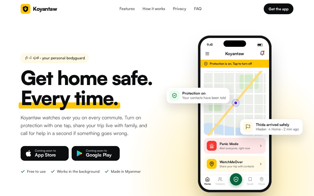 Preview of Koyantaw App