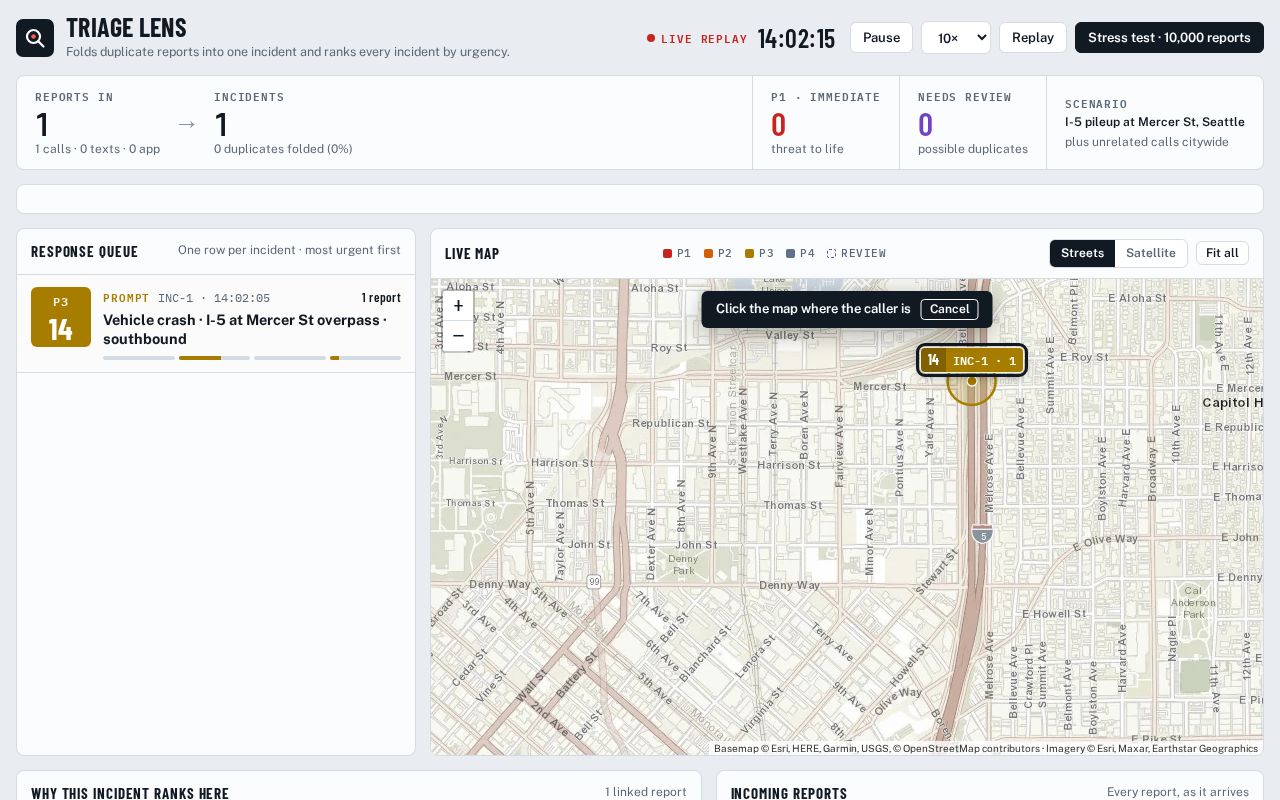 Preview of Triage Lens