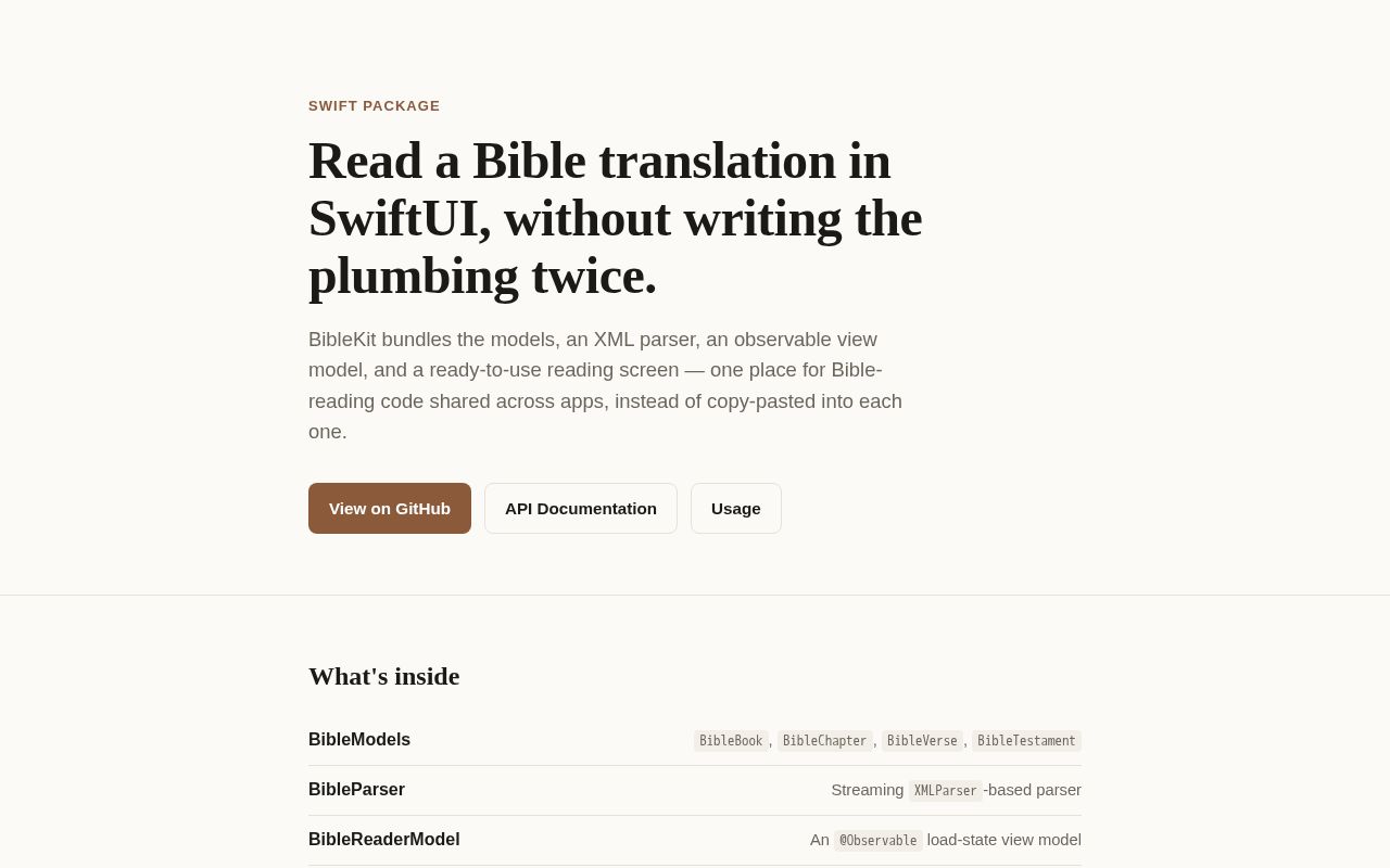 Preview of BibleKit